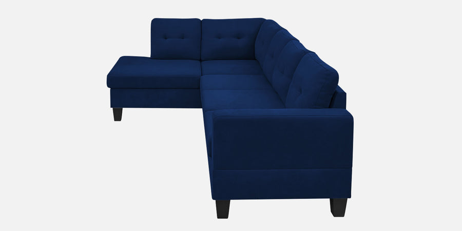 Thomas Fabric Rhs Sectional Sofa 3 Lounger In Royal Blue Colour - Febonic Living
