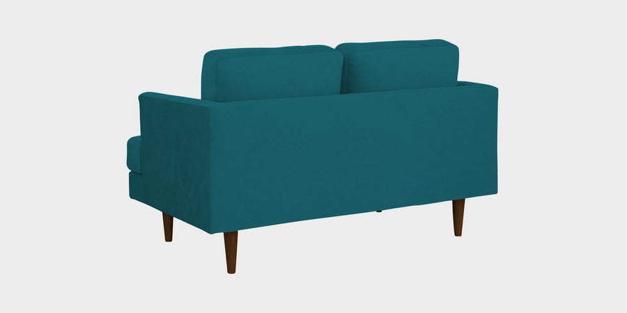 Motra Velvet 2 Seater Sofa In Pine Green Colour - Febonic Living