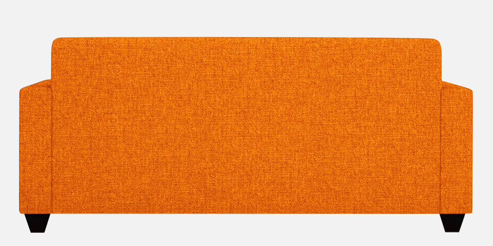 Lipu Fabric 3 Seater Sofa in Vivid Orange Colour