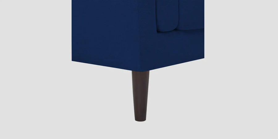Creata Fabric Lhs Sectional Sofa 2 Lounger In Royal Blue Colour - Febonic Living