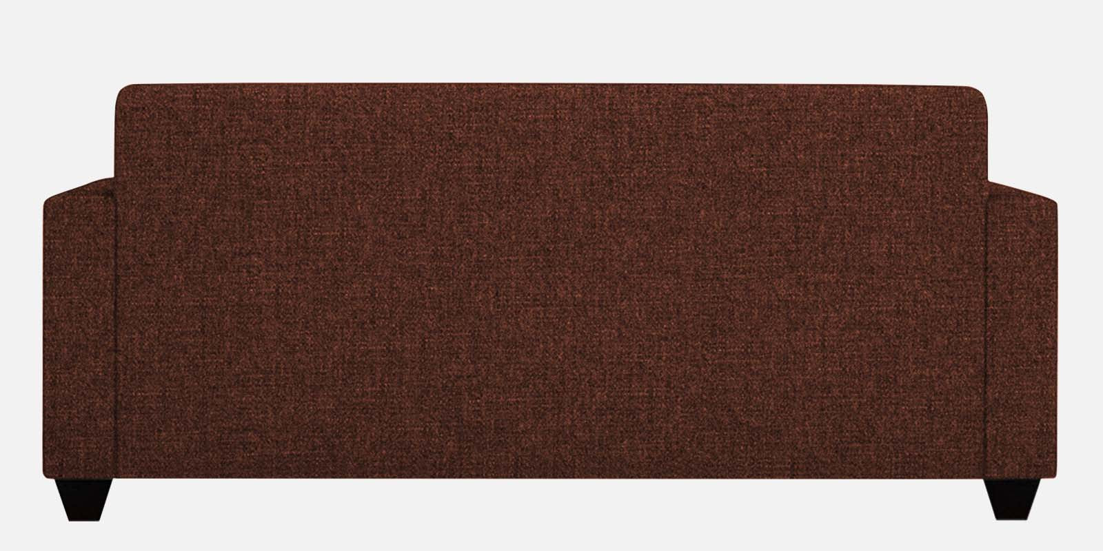 Lipu Fabric 3 Seater Sofa in Coffee Brown Colour