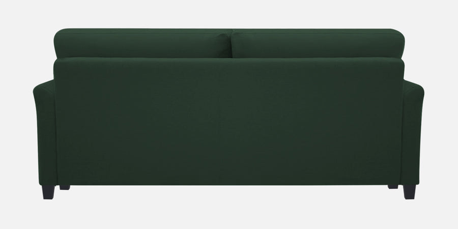 Daroo Velvet 3 Seater Sofa In Amazon Green Colour - Febonic Living