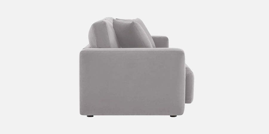 Kosta Velvet 3 Seater Sofa In Concrete Grey Colour - Febonic Living