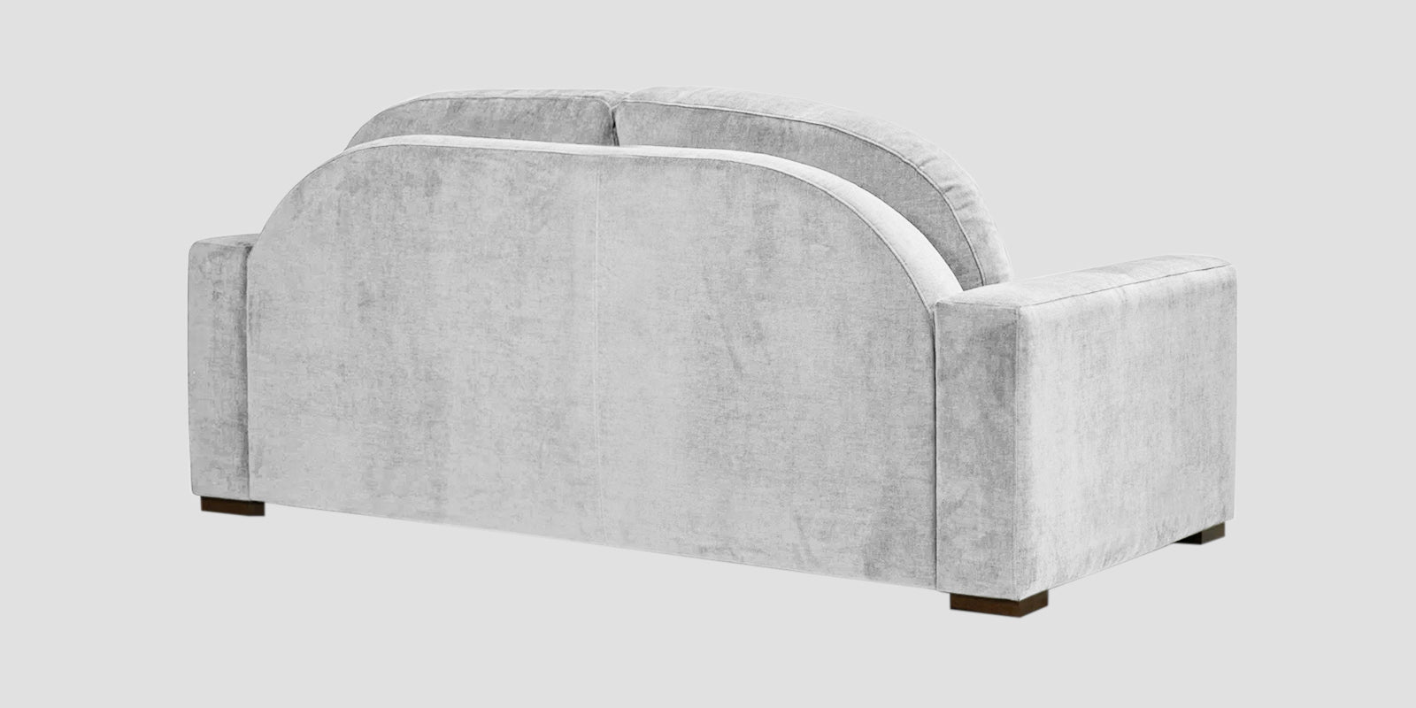 Dara Fabric 2 Seater Sofa In Lit Grey Colour