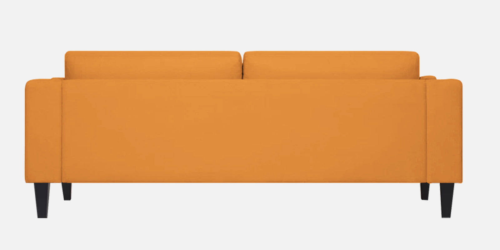 Jasper Velvet 3 Seater Sofa in Tangerine orange Colour