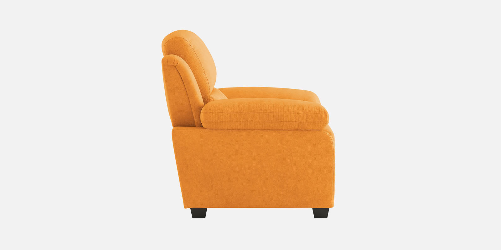 Miranda Velvet 3 Seater Sofa in Tangerine orange Colour