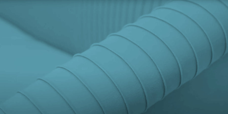 Yara Velvet Fabric 3 Seater Sofa In Aqua Blue Colour - Febonic Living