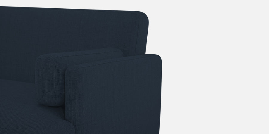Ricky Fabric 3 Seater Sofa In Denim Blue Colour - Febonic Living
