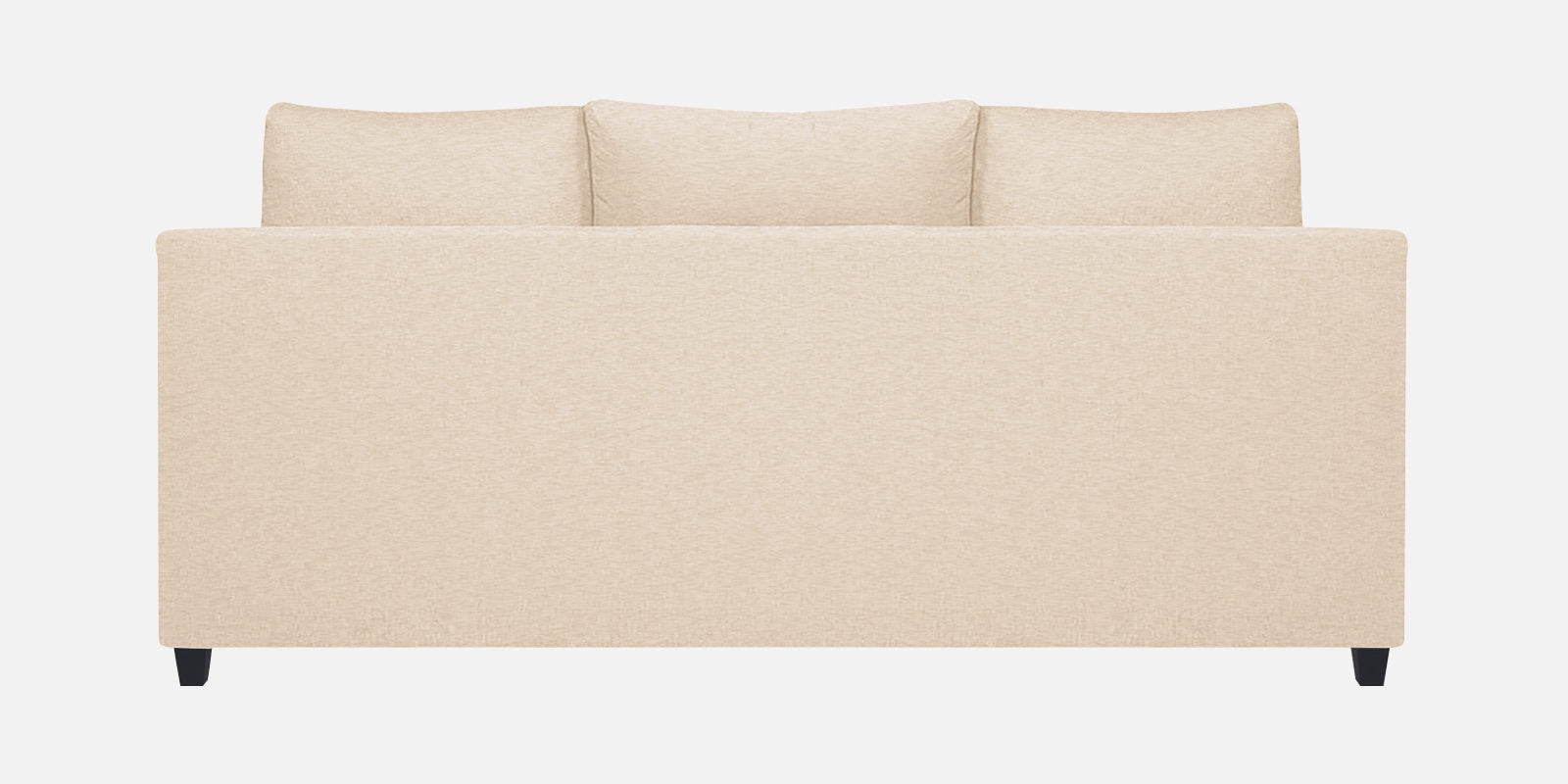 Nuska Fabric 3 Seater Sofa in Woom Beige Colour