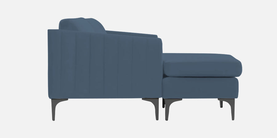 Haru Fabric Lhs Sectional Sofa 2 Lounger In Oxford Blue Colour - Febonic Living