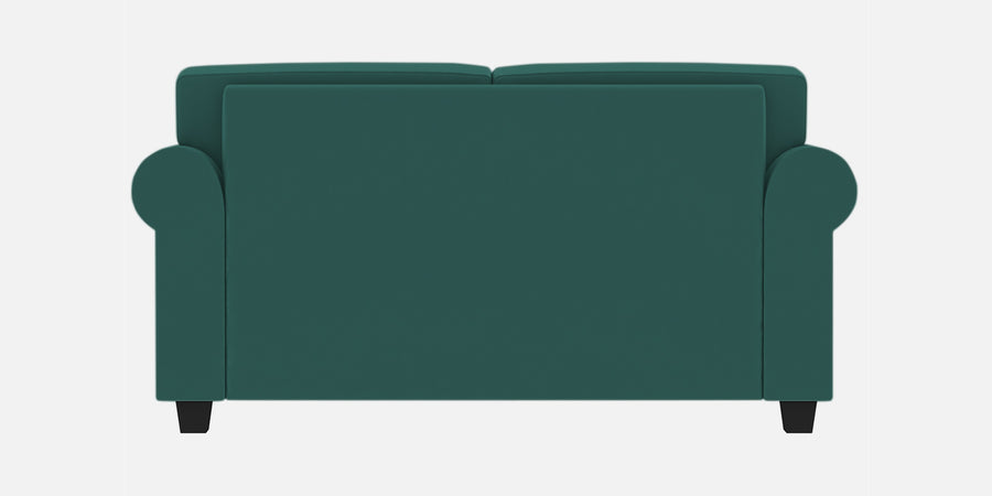 Numonk Velvet 2 Seater Sofa In Pine Green Colour - Febonic Living