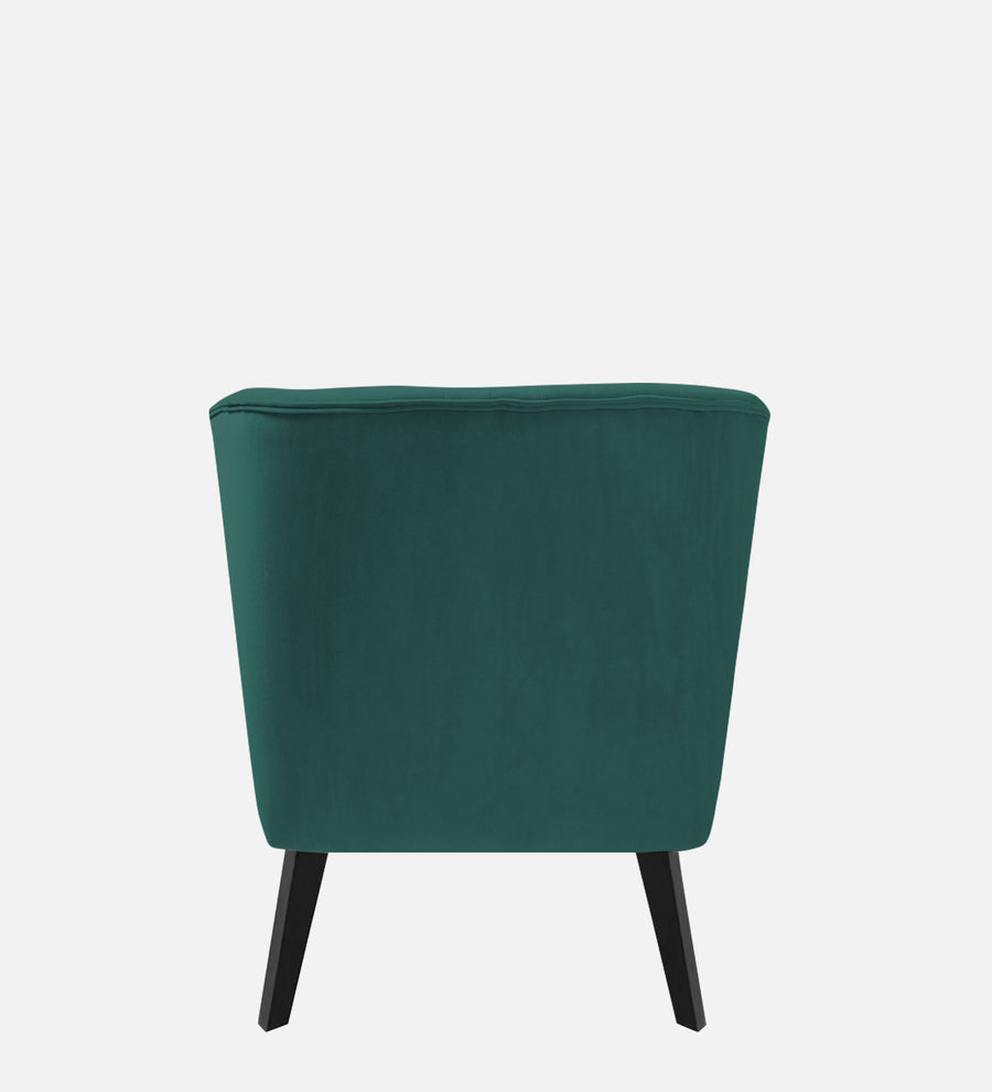 Flora Velvet Rhs Chaise Lounger In Pine Green Colour - Febonic Living