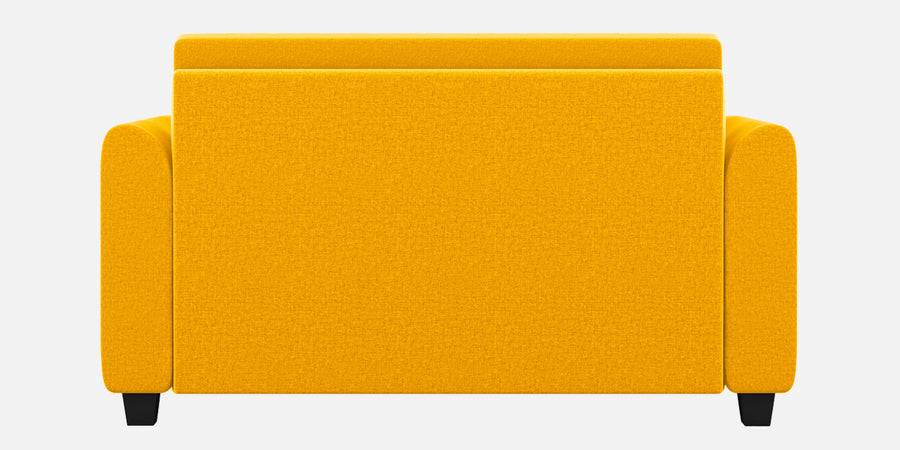Cosmic Fabric 2 Seater Sofa In Bold Yellow Colour - Febonic Living