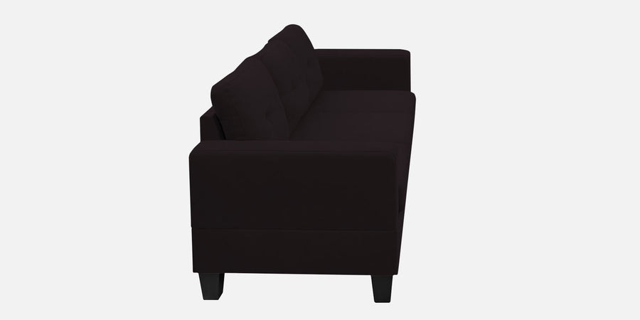 Thomas Fabric 3 Seater Sofa In Cara Brown Colour - Febonic Living
