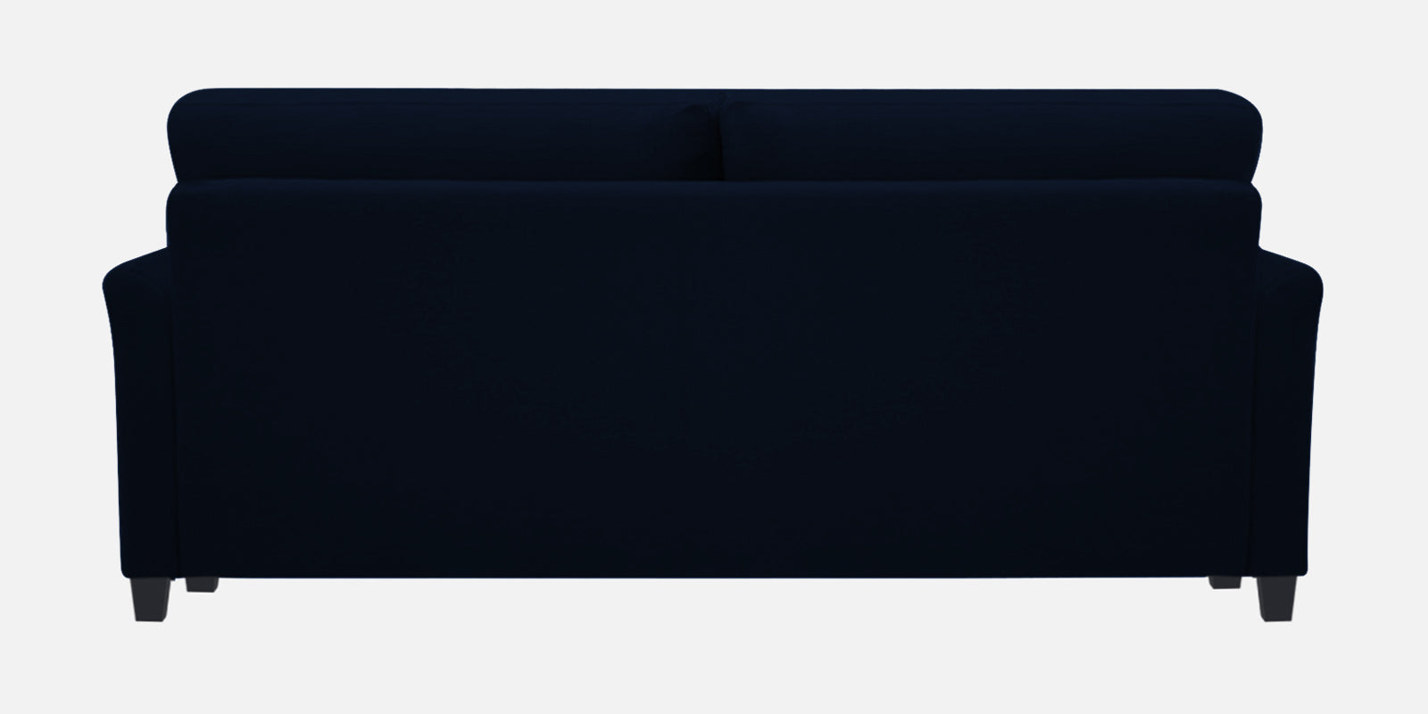 Daroo Velvet 3 Seater Sofa In Dark Blue Colour