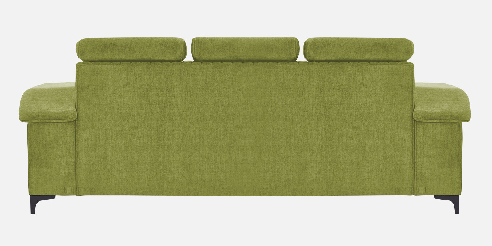 Draco Fabric 3 Seater Sofa in Lime Green Colour