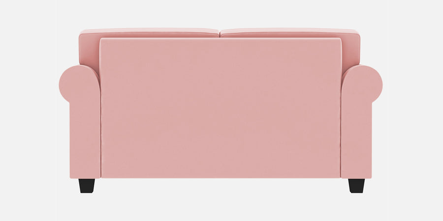 Numonk Velvet 2 Seater Sofa In Millennial Pink Colour - Febonic Living