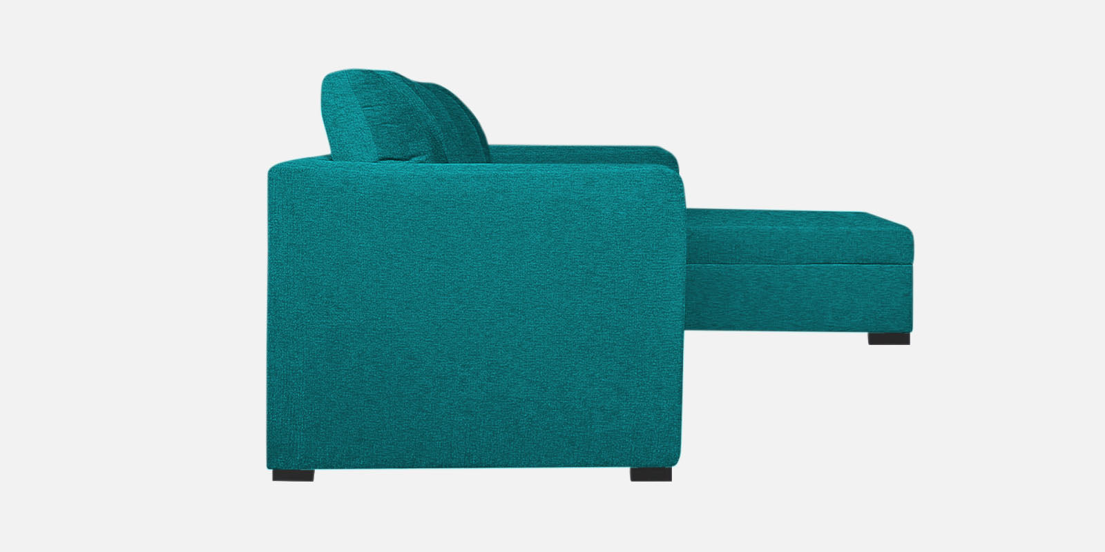 Jody Fabric 3 Seater Pull Out Sofa Cum Bed In Sea Green Colour