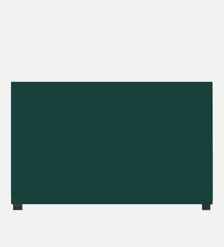 Caliya Velvet Upholstered Queen Size Bed In Forest Green Colour - Febonic Living