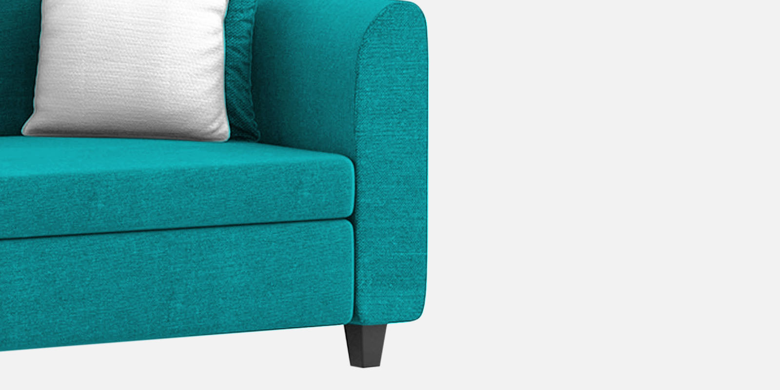 Denmark Fabric 2 Seater Sofa in Sea Green Colour