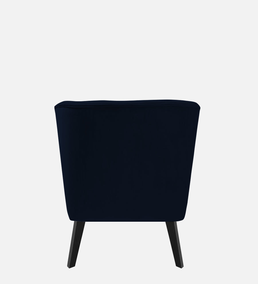 Flora Velvet Rhs Chaise Lounger In Dark Blue Colour - Febonic Living