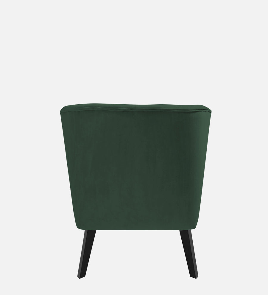 Flora Velvet Lhs Chaise Lounger In Amazon Green Colour - Febonic Living