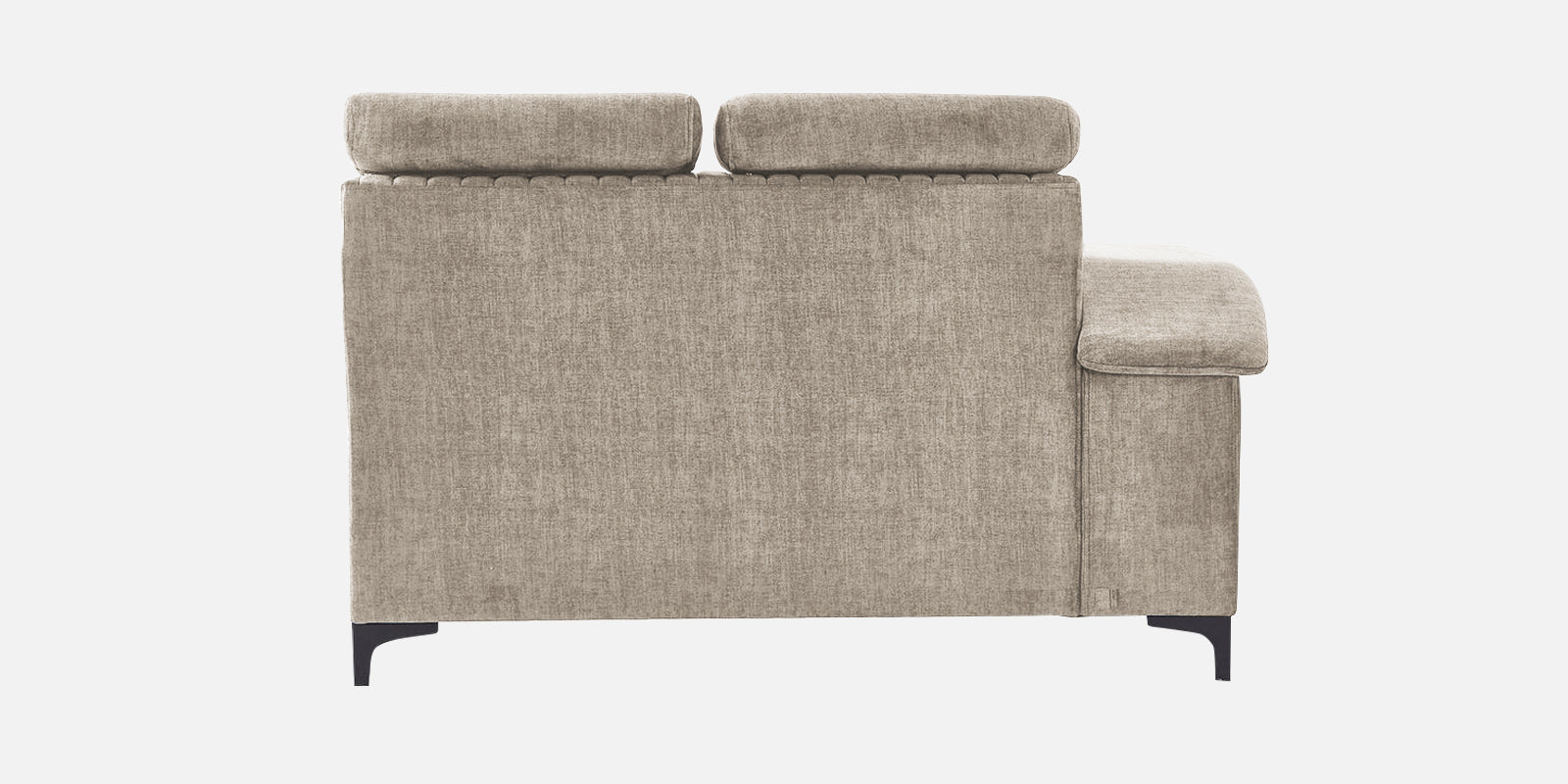 Draco Fabric Corner Sofa in Khaki Beige Colour