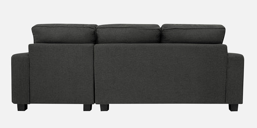 Ladybug Fabric Rhs Sectional Sofa 2 Lounger In Charcoal Grey Colour - Febonic Living
