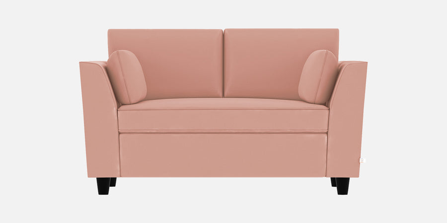 Bristo Velvet 2 Seater Sofa In Blush Pink Colour With Storage - Febonic Living