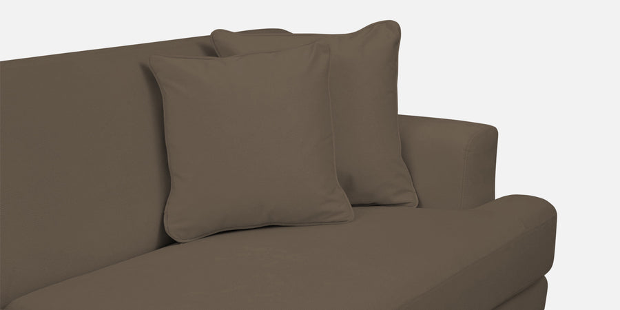 Woody Fabric Lhs Sectional Sofa 3 Lounger In Broco Dust Colour - Febonic Living