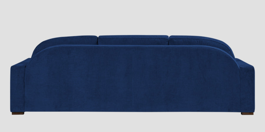 Dara Fabric 3 Seater Sofa In Royal Blue Colour - Febonic Living