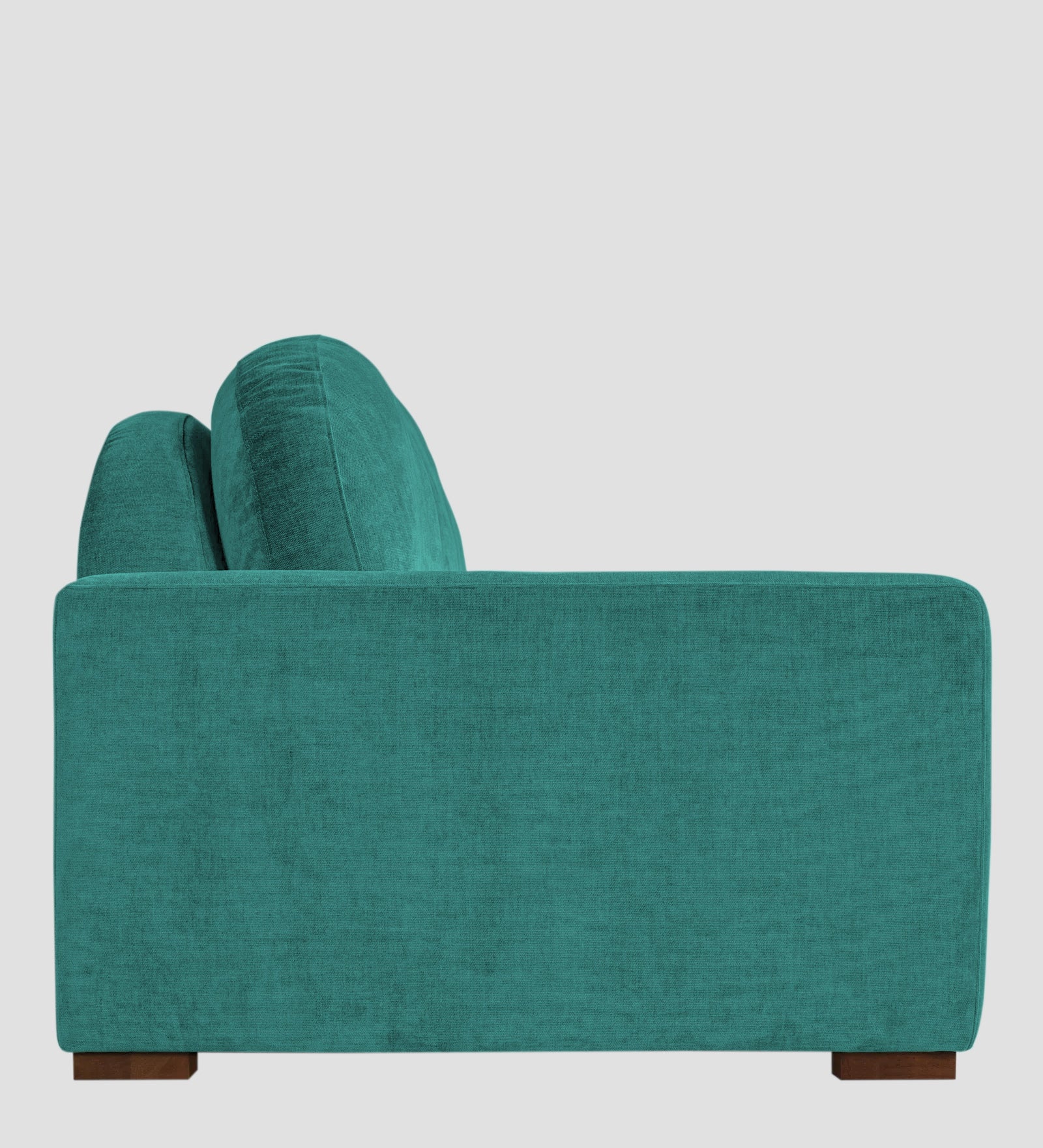 Adara Fabric 1 Seater Sofa In Sea Green Colour