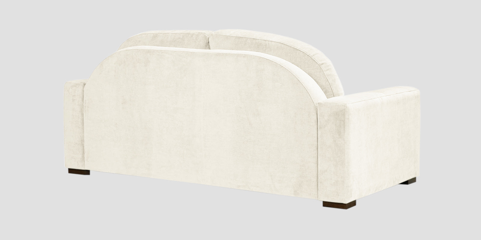 Dara Fabric 2 Seater Sofa In Ivory Cream Colour