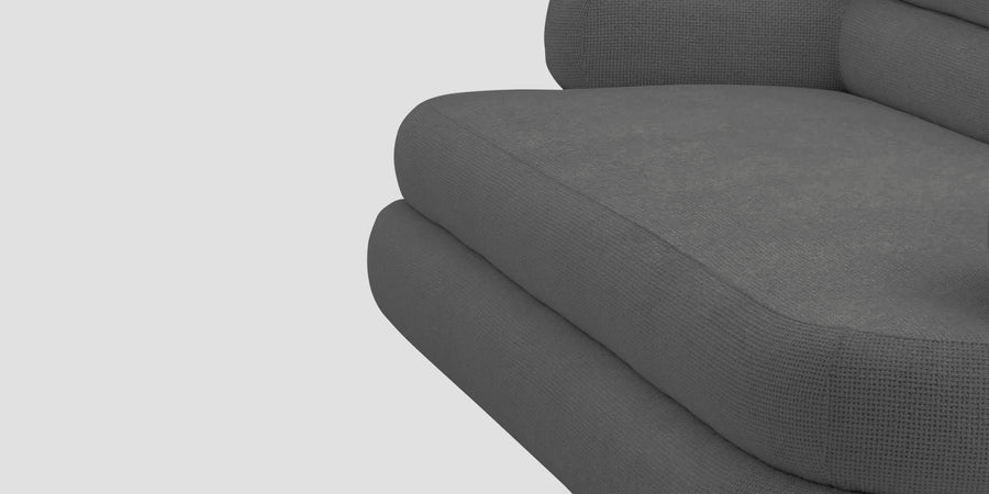 Wener Fabric 2 Seater Sofa In Stone Grey Colour - Febonic Living