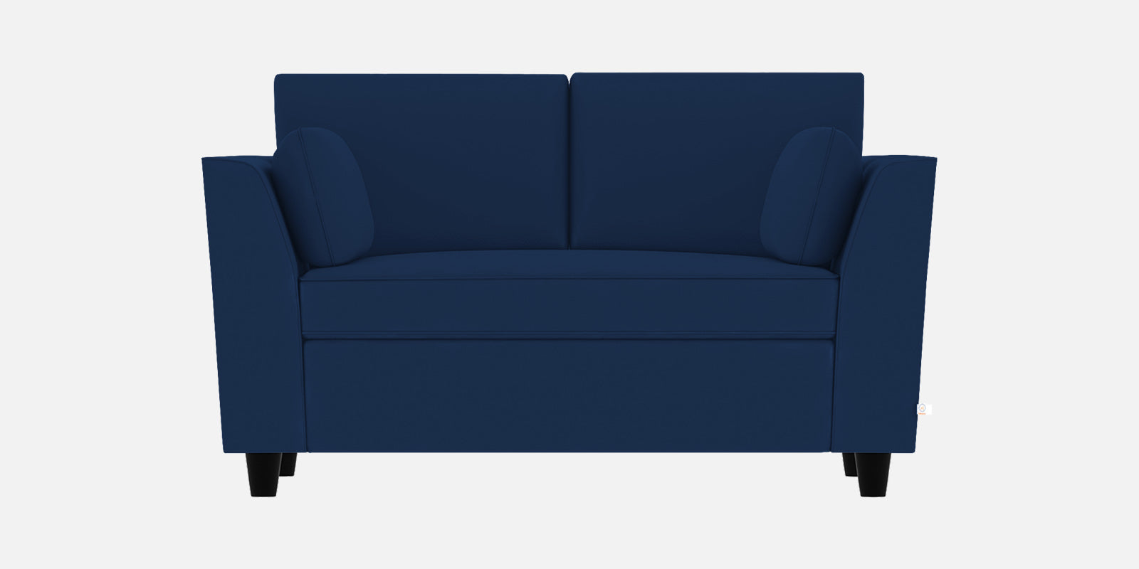 Bristo Velvet 2 Seater Sofa in Imperial Blue Colour With Storage