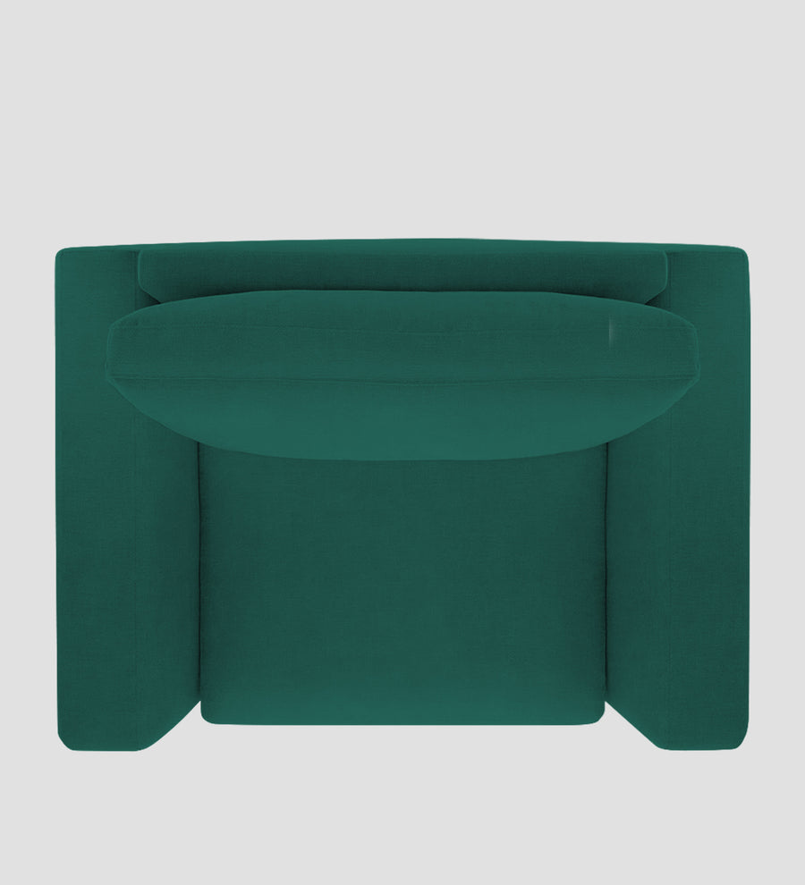 Esha Fabric 1 Seater Sofa In Sage Green Colour - Febonic Living
