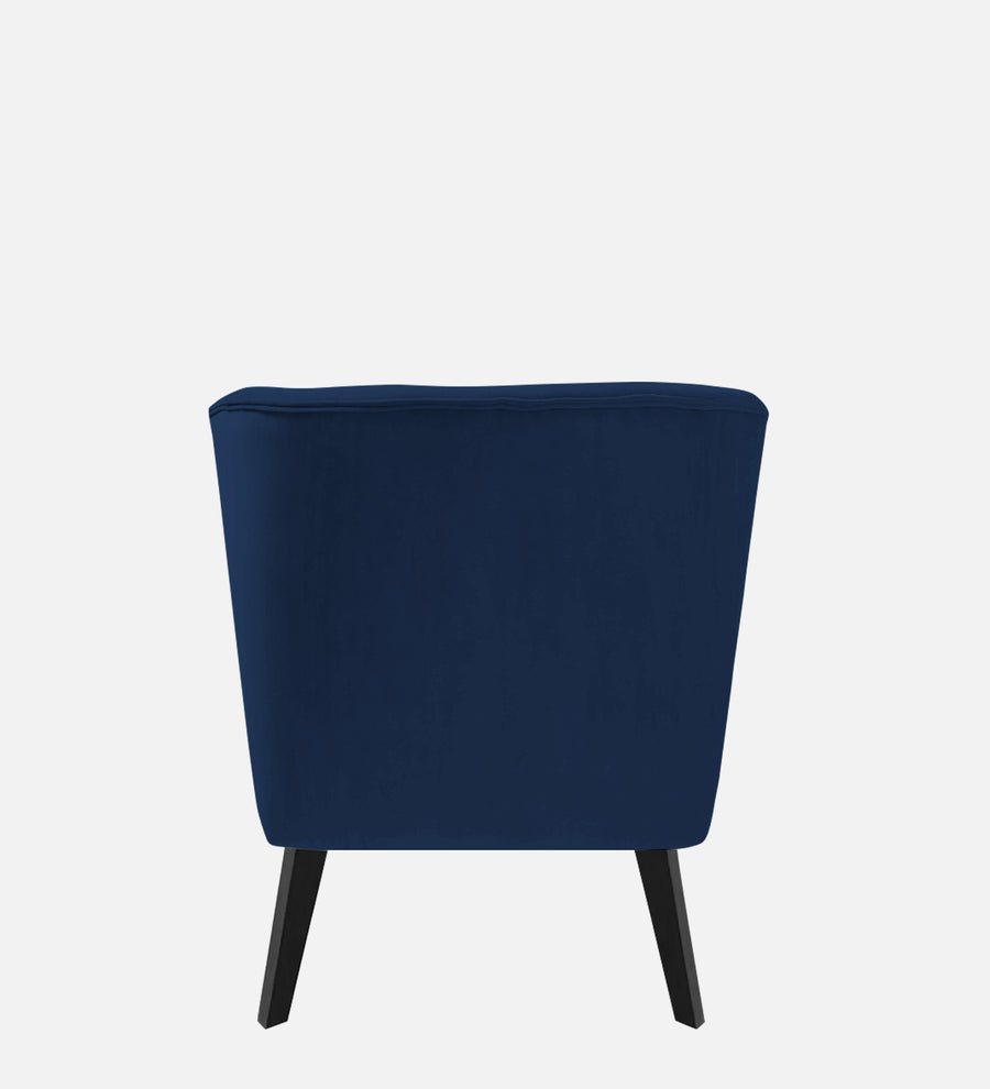Flora Velvet Rhs Chaise Lounger In Imperial Blue Colour - Febonic Living