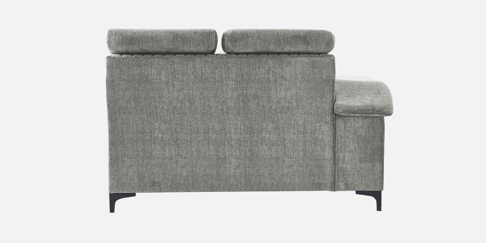 Draco Fabric Corner Sofa in Turtle Green Colour