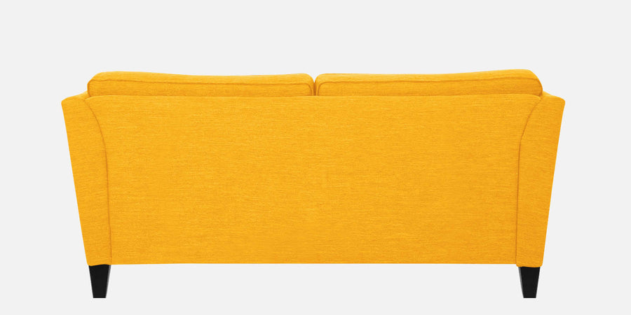Nigar Fabric 2 Seater Sofa In Bold Yellow Colour - Febonic Living