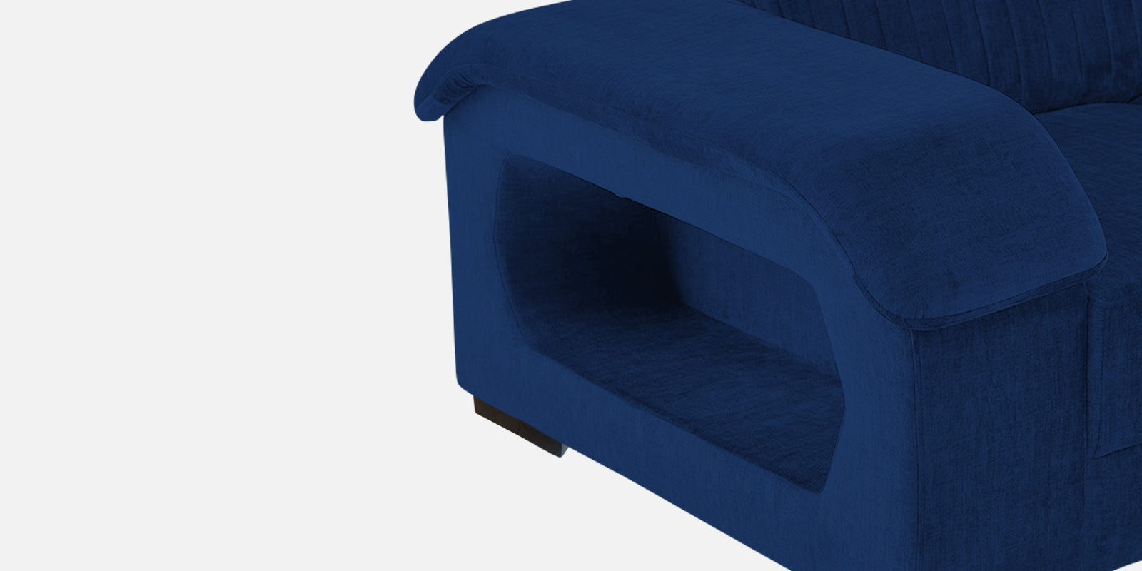 Draco Fabric 2 Seater Sofa In Royal Blue Colour