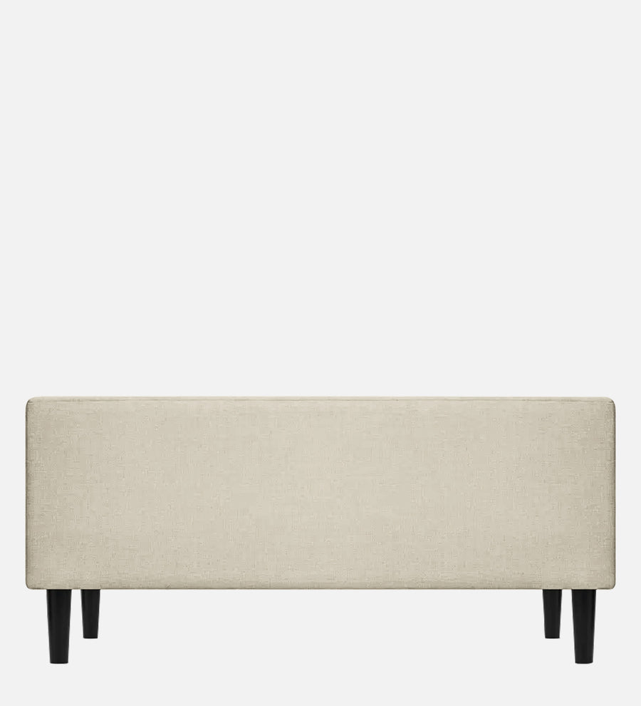Maya Fabric Bench In Ivory Cream Colour - Febonic Living