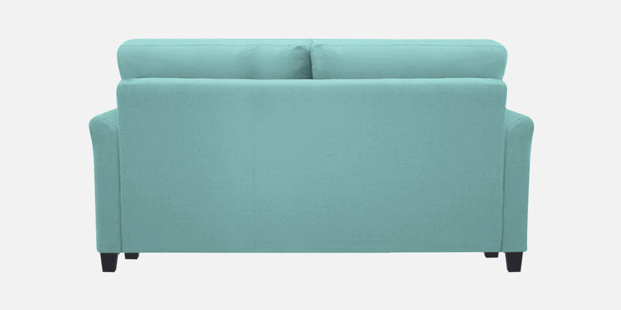 Daroo Velvet 2 Seater Sofa In Barmunda Aqua Colour - Febonic Living