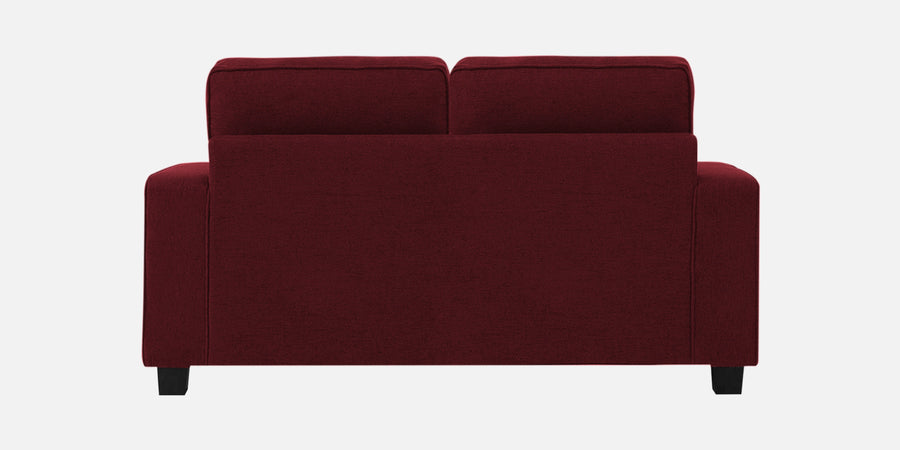 Ladybug Fabric 2 Seater Sofa In Blood Maroon Colour - Febonic Living