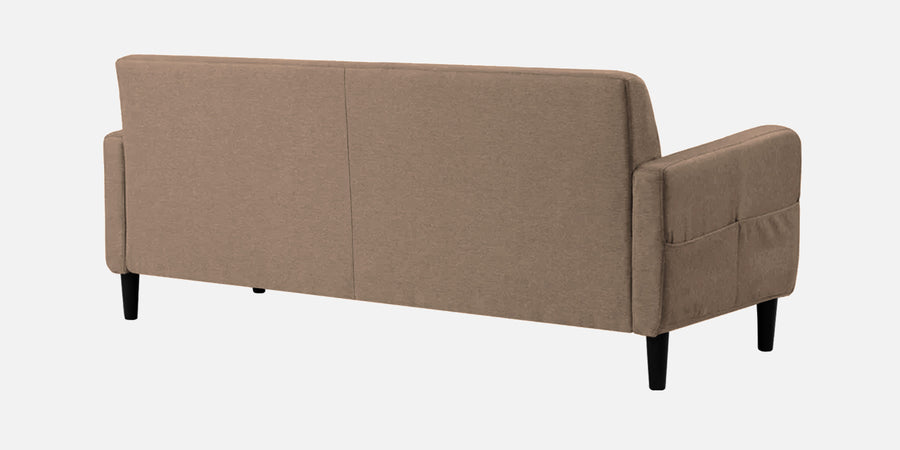 Marq Fabric 3 Seater Sofa In Cookie Beige Colour - Febonic Living