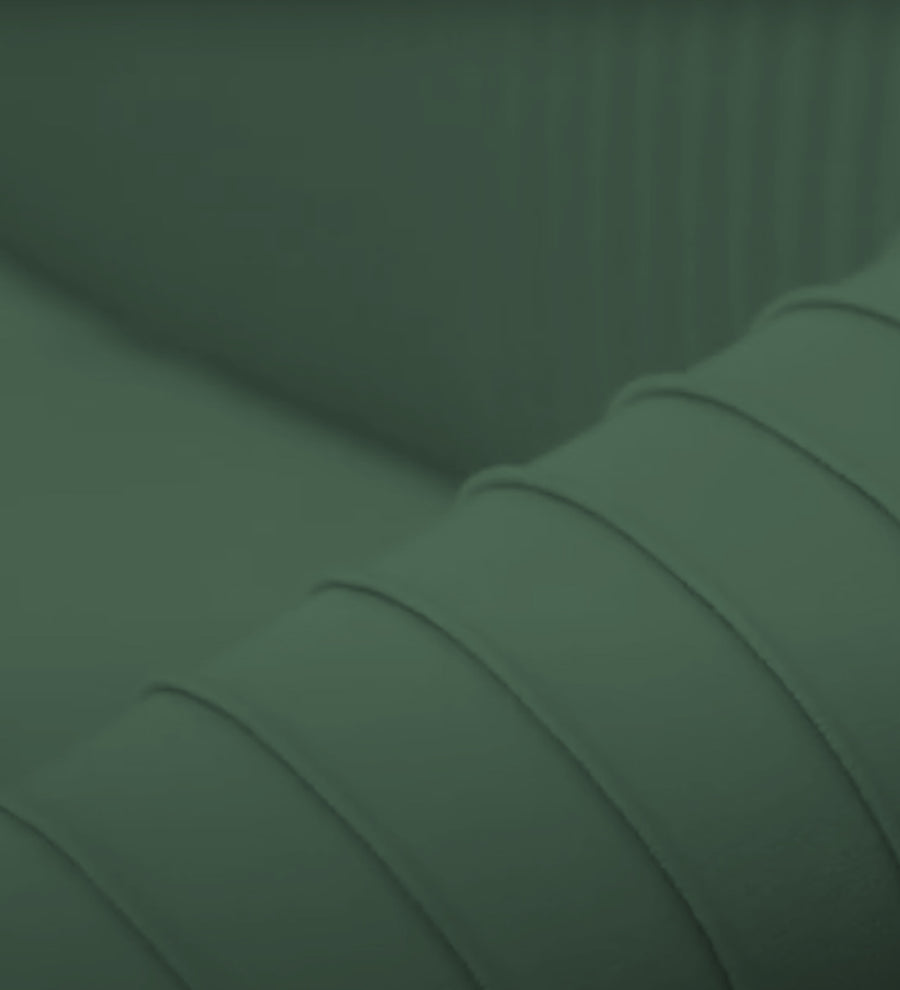 Yara Velvet Fabric 1 Seater Sofa In Amazon Green Colour - Febonic Living