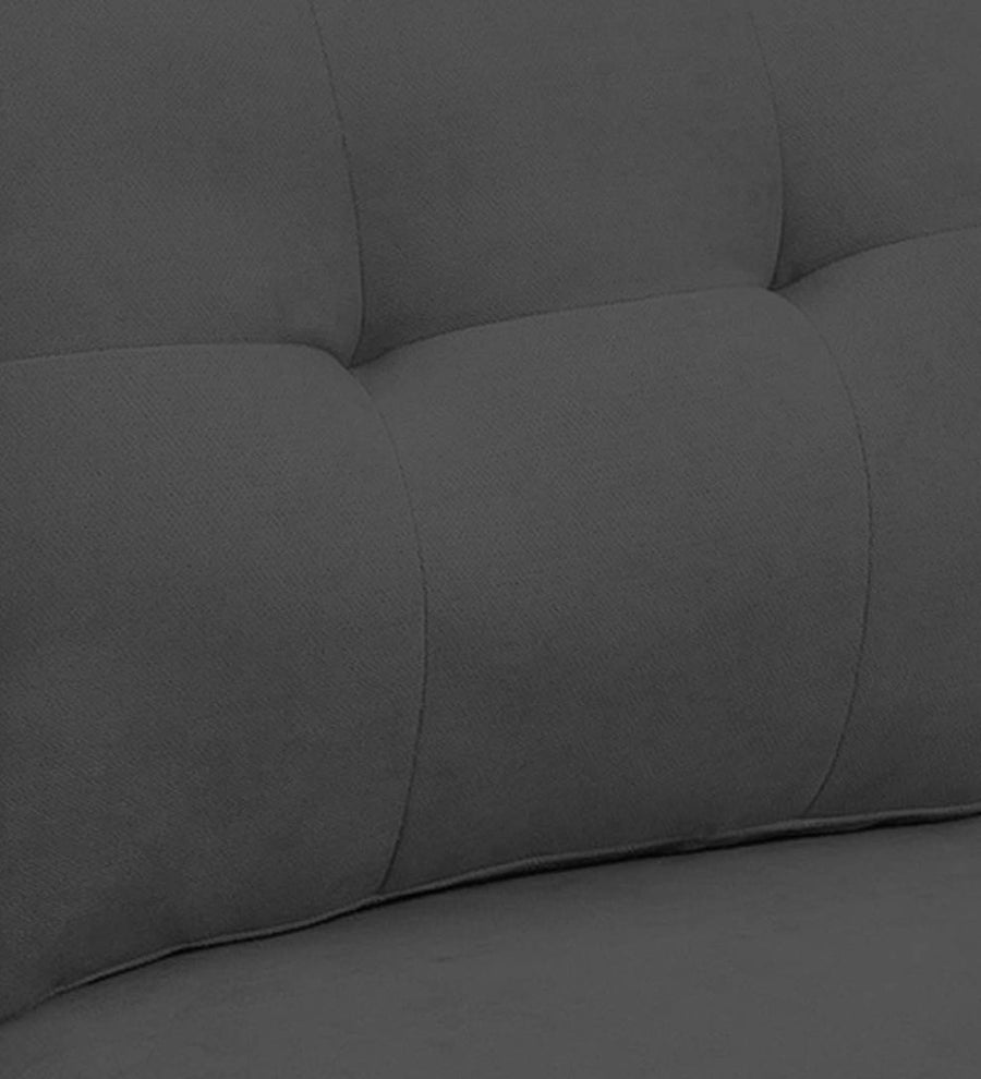 Thomas Fabric 1 Seater Sofa In Charcoal Grey Colour - Febonic Living