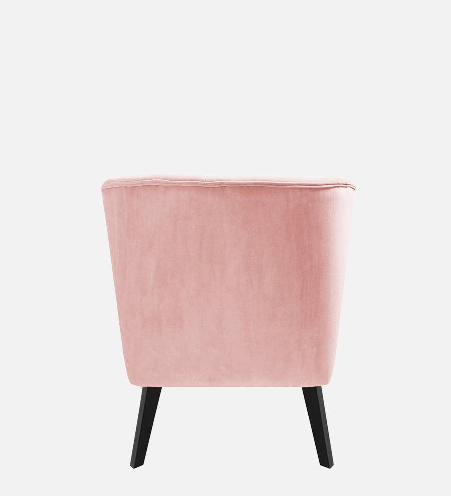 Flora Velvet Lhs Chaise Lounger In Millennial Pink Colour - Febonic Living