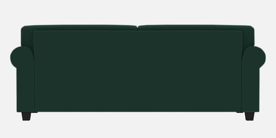 Numonk Velvet 3 Seater Sofa In Forest Green Colour - Febonic Living