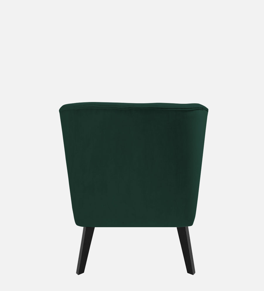 Flora Velvet Lhs Chaise Lounger In Forest Green Colour - Febonic Living