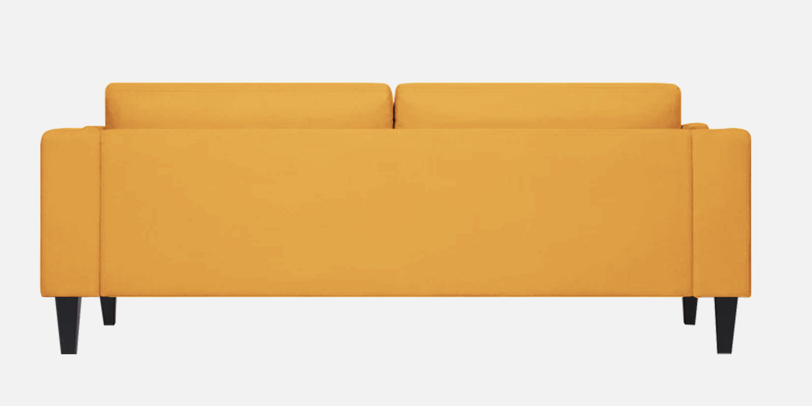 Jasper Velvet 3 Seater Sofa in Turmeric yellow Colour